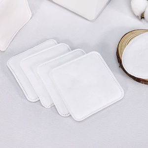 100 pièces personnalisables dissolvant de tampons de <span class=keywords><strong>coton</strong></span> carrés de grande taille pour le nettoyage du visage de soins personnels - Product Image 2