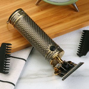 Yoshimi Mini Engraving Hair Clipper Metal Body Rechargeable For Bald <b>Heads</b> And Detailed <b>Styling</b> - Product Image 3