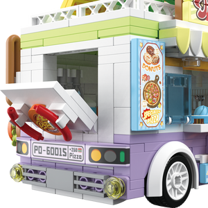ZEKO Factory Wholesale ABS Construction Toy DIY Building Block Assembly Kits Modern Buildings Model 550 Pieces Birthday - Product Image 4