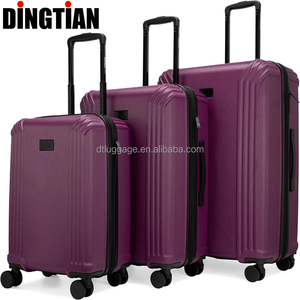 Bộ vali kéo sang trọng, chống thấm nước, giá xuất xưởng, chất liệu ABS, có khóa TSA, lớp lót polyester, kiểu dáng cổ điển, thích hợp cho du lịch - Product Image 6