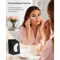 Patchs sous-yeux sans peluches pour extensions de cils, marque privée, logo personnalisé
