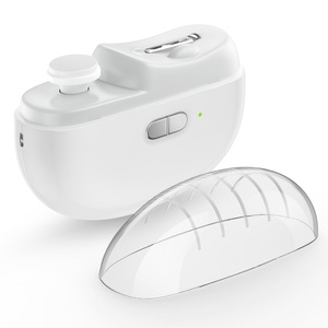 2 in 1 Fingernail <b>Cutter</b> Fingernail Trimmer for <b>Baby</b> Adult USB Rechargeable Electric Automatic <b>Nail</b> Clipper with Light - Product Image 6