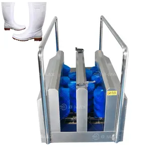 Durable Hygiene Walk Through Boot Sole And Side Washing Machine Automatic Boots Brush Cleaning Machine