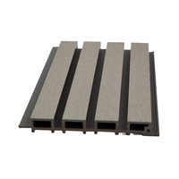 Panel de Revestimiento Exterior de Pared BASO 2023, WPC Coextruido, Acanalado