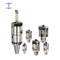 Fraiseuse CNC à micro-alésage de précision Ultra-fine réglable BT40 BT50 Aléseuse en acier pneumatique et électrique