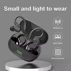 หูฟังไร้สาย SP16 TWS รุ่น 5.3 สำหรับเล่นกีฬา สวมใส่สบาย กันน้ำ พร้อมหน้าจอดิจิตอล ตัดเสียงรบกวน ENC - Product Image 5