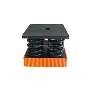 Floating Floor Spring Vibration Isolator with Mounting Holes for Acoustic Studio Cinema Soundproofing, Made in China - Product Image 1