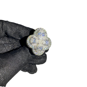 High Quality Custom Mix Cut Moissanite Hiphop Rose Gold Plated GRA Certified Iced Out <b>Ring</b> 925 <b>Silver</b> Jewelry <b>Men</b> - Product Image 1