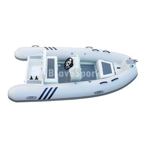 मिनी 12ft Rhib 360 कठोर एल्यूमीनियम आरआईबी नाव Orca/Hypalon/पीवीसी Inflatable निविदा कश्ती - Product Image 1