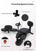 Nouvelle machine d'étirement des jambes pour la flexibilité des cuisses, le yoga, le Pilates et l'exercice à domicile