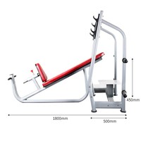 Equipo de Gimnasio Comercial a Bajo Precio, Banco Inclinado para Entrenamiento con Pesas, Multigimnasio para Abdominales y Flexiones, Hecho en China