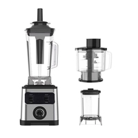 Licuadora Mezcladora de Frutas de Gran Capacidad, Multifuncional, Comercial, para Cocina, 3 en 1