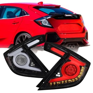 Fanale Posteriore a <span class=keywords><strong>LED</strong></span> Personalizzato per Auto 2022 2023, Luci Posteriori per Honda <span class=keywords><strong>Civic</strong></span> - Product Image 1