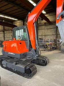 Excavadora Hidráulica de Orugas Usada Doosan DX60, Modelo 2024, 6T, 90% Nueva, Bomba, Motor, Caja de Cambios, Pintura Original, para Video - Product Image 6