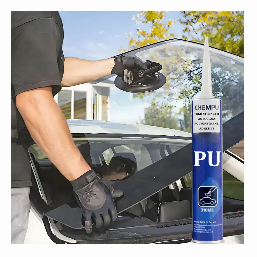 For Automotive Adhesive Car Window Glass Glue Hot Sale Black Windshield Sealer Caulking For Cars
