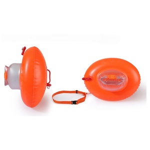 Boya de Seguridad de PVC para Natación, Flotador Tipo <span class=keywords><strong>Donut</strong></span>, Bolsa Seca Inflable, para Nadadores y Triatletas - Product Image 3