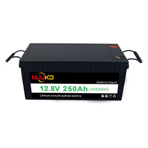 NUUKO锂离子电池12V 100ah 200ah Lifepo4电池组用于太阳能存储系统的深循环电池组 - Product Image 2