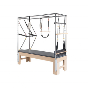 CZFIT Wood Professional <b>Pilates</b> Reformers Machine <b>Home</b> Gym Yoga <b>Pilates</b> <b>Equipment</b> Fitness Reformers <b>for</b> Studio Use - Product Image 3