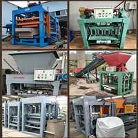 Machine semi-automatique de fabrication de blocs de terre compressée, machine de moulage hydraulique pour briques de terre emboîtables