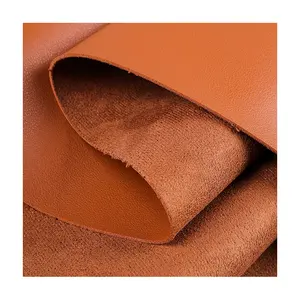 1.6Mm Napa Getextureerde Pvc Suède Rug Kunstleer Voor Tafelmat Muismat Stof