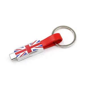 Gadget to distribute to consumers during local activities and 3 in 1 keychain Micro USB