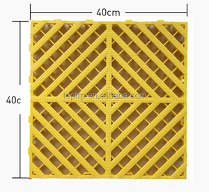 Suelo de Vinilo de Diseño Moderno para Garaje o Lavadero, Loseta de Plástico PP de Instalación Rápida, Solución de Diseño Gráfico - Product Image 4