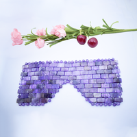 Amethyst Masque anti-âge pour les yeux Appareil de beauté pour le visage et le cou Appareil de massage raffermissant la peau Lifting du visage Appareil de massage anti-rides