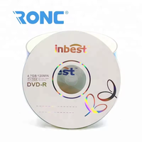DVD-R vierge imprimable en gros, 100 % matériau PVC original, 120 minutes, 16x, 4,7 Go, pour ordinateur portable/ordinateur de bureau