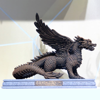 Statues d'animaux et modèles de dragons personnalisés imprimés en 3D Décor de jardin de villa intérieur/extérieur écologique Couleur et taille personnalisables