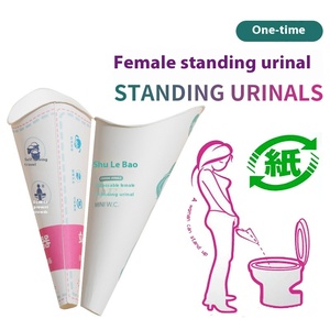 Gobelet en papier <span class=keywords><strong>jetable</strong></span> pour femmes Tapis d'urine Maternité Usage domestique Toilette Artefact pour femmes enceintes pour Camping et randonnée - Product Image 5