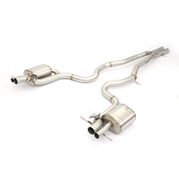 Échappement arrière à soupapes MPER OEM pour Mercedes AMG S63 W222 S500 S550 S600 5.5T en acier inoxydable, son d'échappement agressif