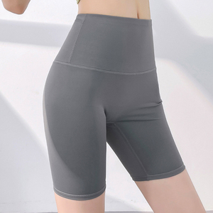 Shorts capri athlétiques taille haute en tissu extensible, idéaux pour le yoga, la course à pied et les séances de gym - Product Image 2
