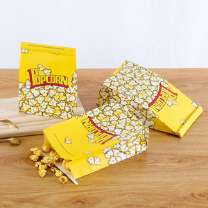 Bolsas de Papel para Envasado de Alimentos, Diseño Personalizado, Portátiles, para Papas Fritas, Dulces, Pan, Palomitas de Maíz, Aperitivos - Product Image 2