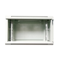 Rack de Servidor de Acero SPCC Blanco de 6U, Montable en Pared, con Cerradura, Tamaño Personalizado, Gabinetes de 19 Pulgadas, para Centro de Datos, Computación en Exteriores