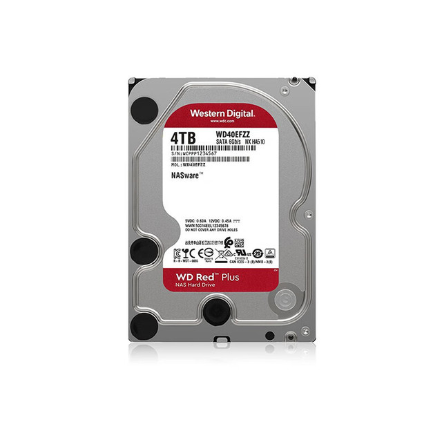 Internal NAS Compatible Mechanical Hard Drive 4TB 5400 RPM WD40EFZZ 128MB Cache 3.5"