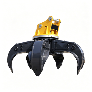 Mini-excavatrice avec grappin rotatif <span class=keywords><strong>pour</strong></span> bois, 1 tonne, <span class=keywords><strong>pour</strong></span> jardin et petite ferme - Product Image 4