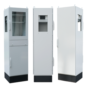 Armoire électrique industrielle autoportante en acier inoxydable IP54 avec revêtement en poudre pour utilisation en extérieur - Product Image 4