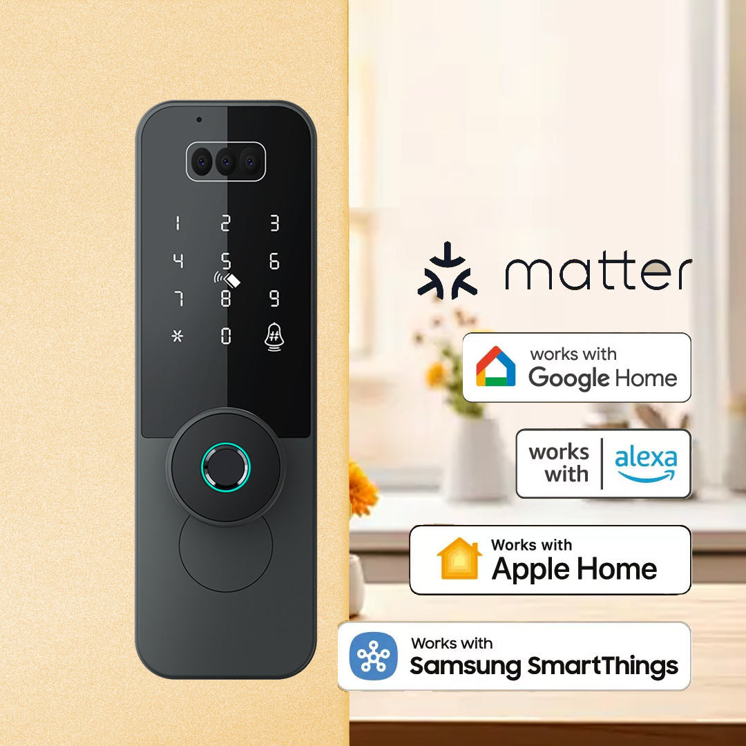 Matter smart door lock