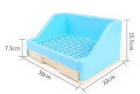Hot Selling Large Space Kaninchen Toilette Draw Style Sprüh feste Pet Hamster Kaninchen Toilette