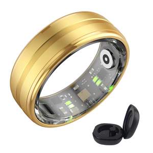 2025 yeni yüksek kalite R06 akıllı sağlık akıllı yüzük paslanmaz çelik su geçirmez kan oksijen sağlık Tracker akıllı yüzük - Product Image 2