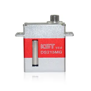 KST-Servo Digital sin núcleo DS215MG V3.0, 3,7 kg, CNC, para helicóptero teledirigido 450 380 480 500