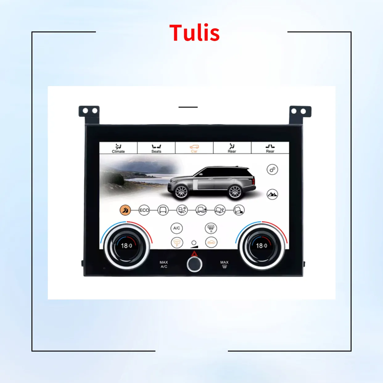Tulis Lcd Touch Screen Airconditioning Climate Control Ac Panel Voor Land Range Rover Vogue L405 2013-2017