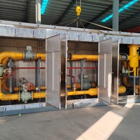 Unité de régulation et de dosage de pression de gaz intégrée avancée avec unité d'odorisation, débit de 100 à 15 000 Nm/h, certifiée ATEX pour gaz urbain