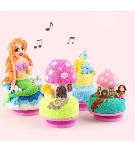 Venta al por mayor OEM: Set de arcilla de espuma suave para manualidades creativas infantiles, plastilina, arcilla de nieve colorida, la más vendida, DIY, sin slime. - Product Image 5