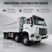 Truk Dump Berat Howo 6x4 Baru 351-450hp Euro 2 Diesel Weichai Setir Kanan Dijual