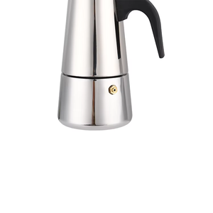 Cafetière à expresso 6 tasses grande capacité et cafetière moka en acier inoxydable 304 avec couvercle pour usage domestique - Product Image 6