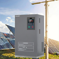 Sistem Penyimpanan Tenaga Surya Off-Grid dengan Inverter VFD Pompa Surya Tiga Fasa Kontrol Vektor MPPT 37KW Tegangan Nominal 380V untuk Energi Rumah Tangga