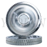 140*20*35mm pièces de machines à bois roue d'alimentation en acier rouleau d'alimentation en acier pour CNC Machine mouleur à quatre côtés