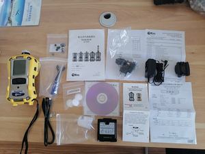 허니웰 도라 CO NO2 CL2 NH3 O2 HCHO CO 센서 가스 분석기 펌프 포함 휴대용 가스 감지기 - Product Image 5