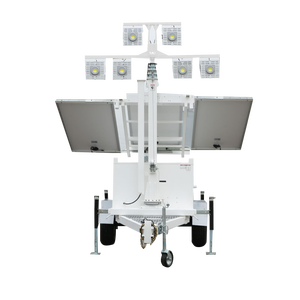 Bán Hot Mobile <span class=keywords><strong>Solar</strong></span> Power Trailer Hệ thống thiết kế mới di động năng lượng mặt trời tháp ánh sáng - Product Image 5